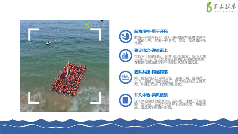 團建主題方案 大帆船航海主題拓展